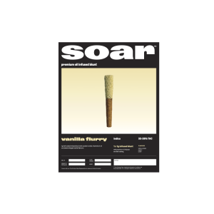 Soar - Vanilla Flurry Blunt Info sheet